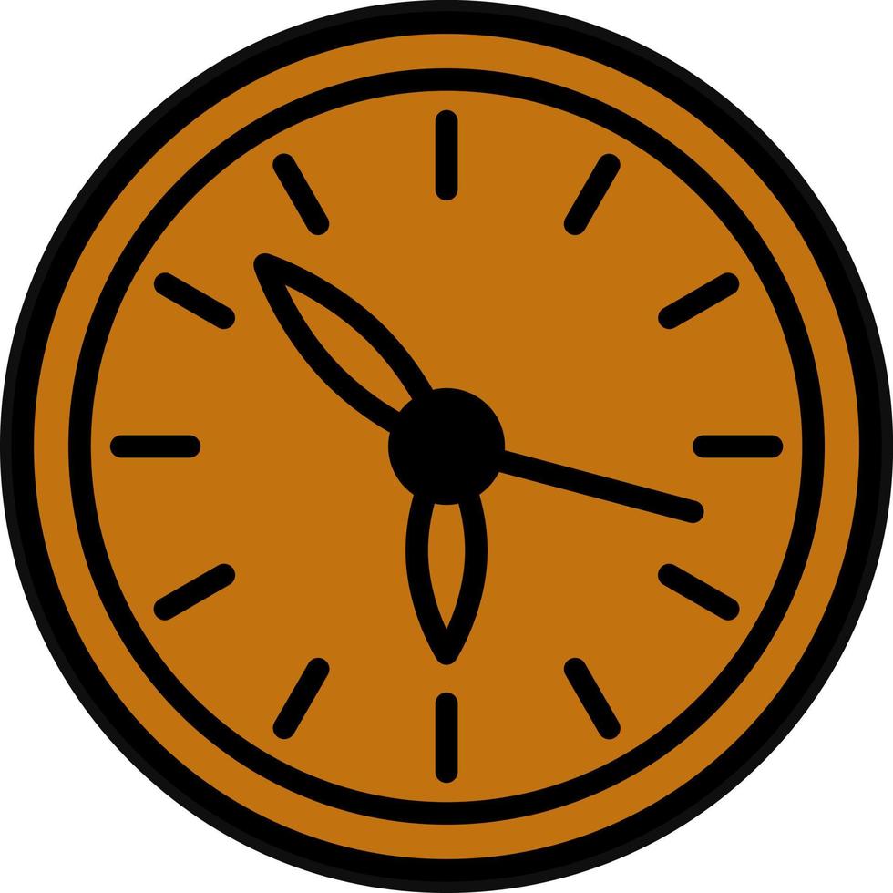 Clock Vector Icon Design
