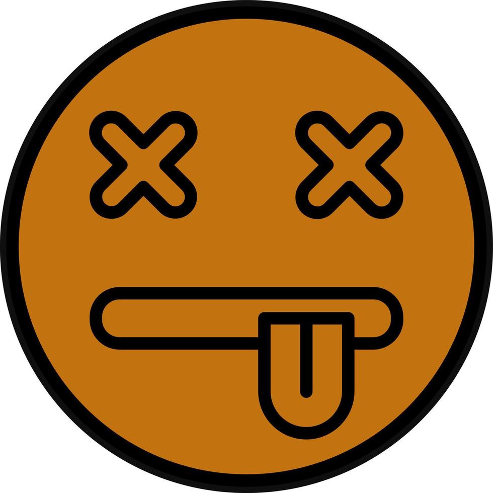 Dead Vector Icon Design