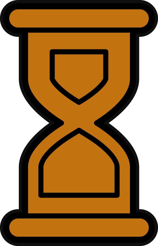 Hourglass Vector Icon Design