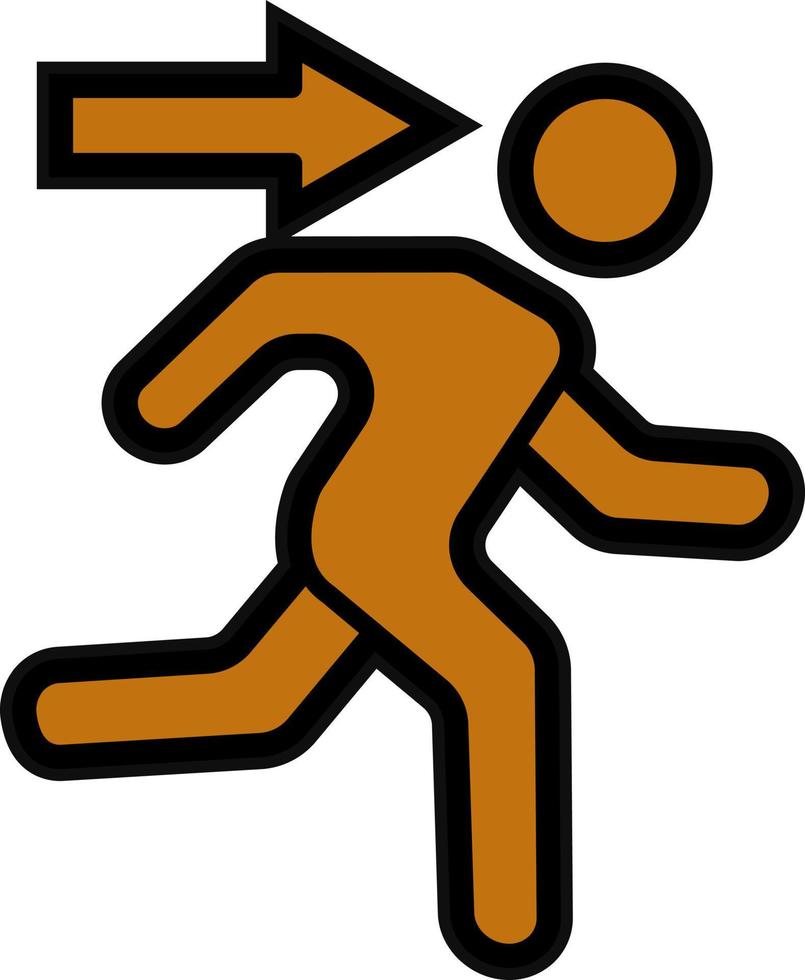Exit Vector Icon Design