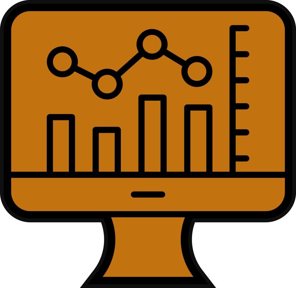 Stock Market Vector Icon Design