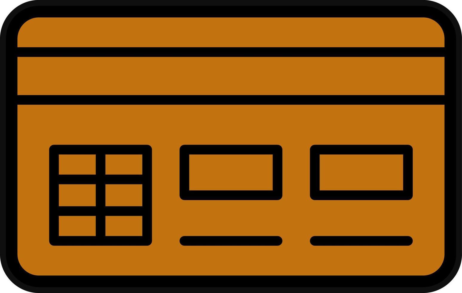 Credit Card Vector Icon Design