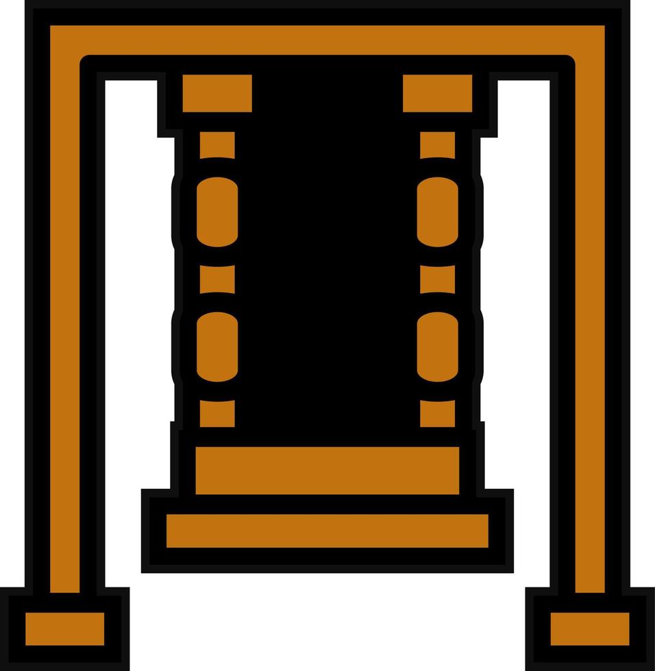 Swing Vector Icon Design