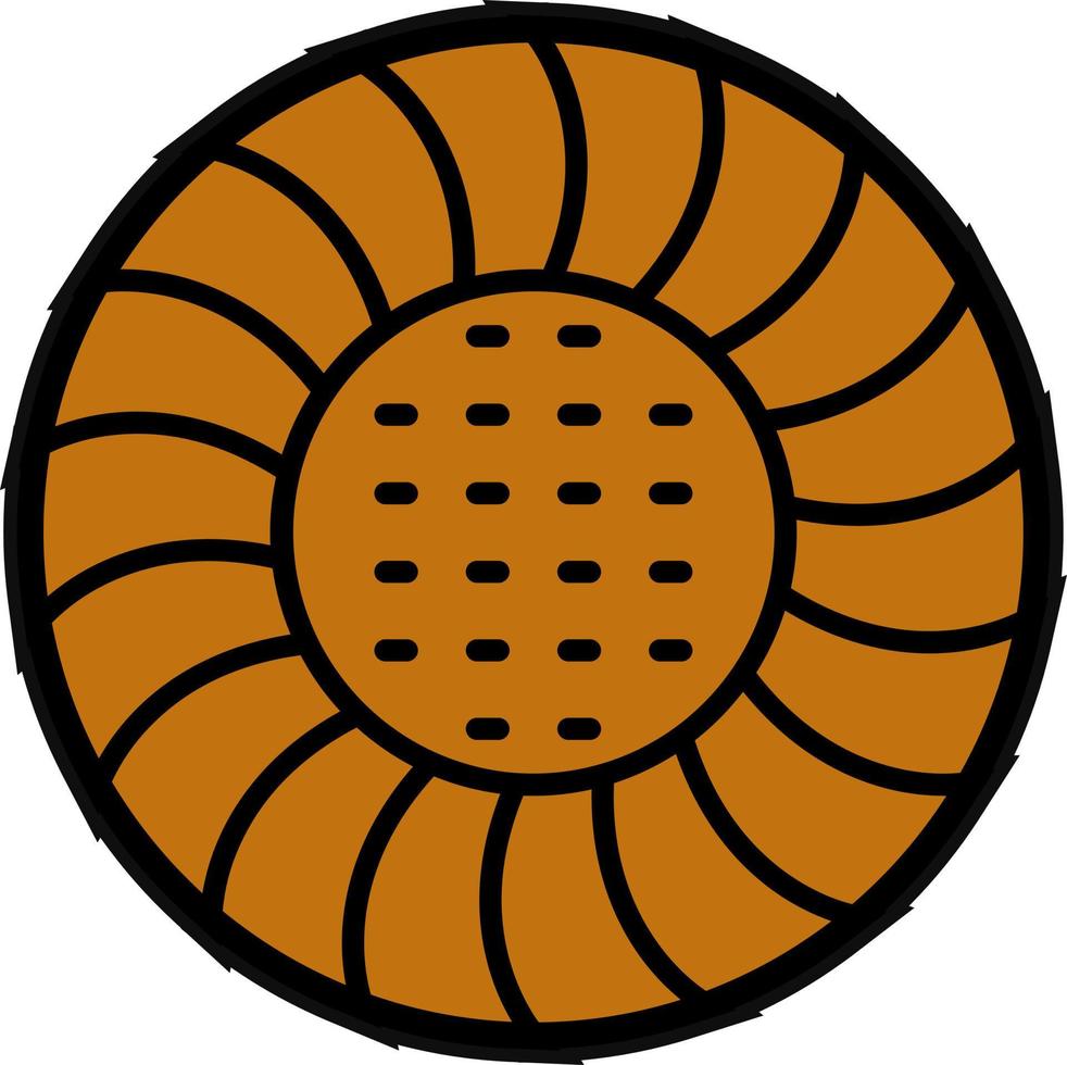 Biscuits Vector Icon Design