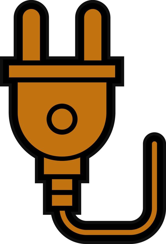 Plug Vector Icon Design