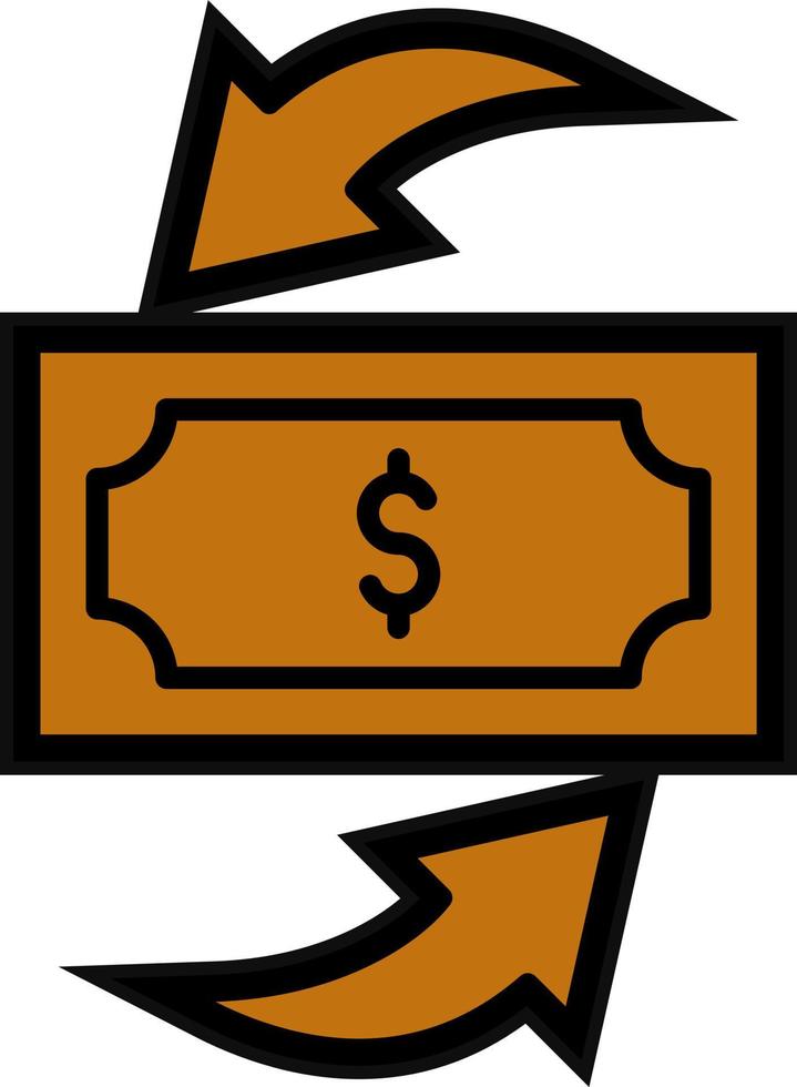 Send Money Vector Icon Design