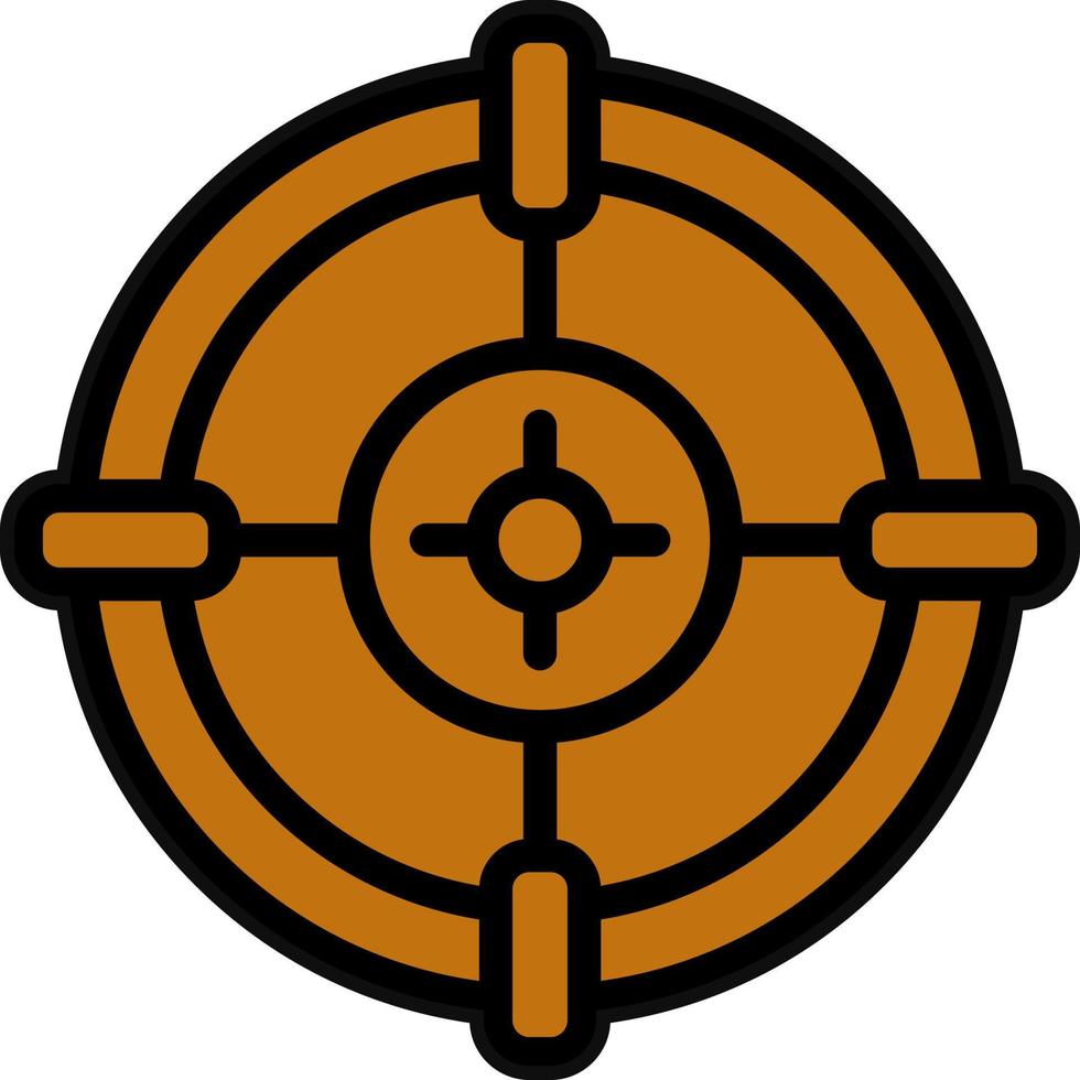 Army Target Vector Icon Design