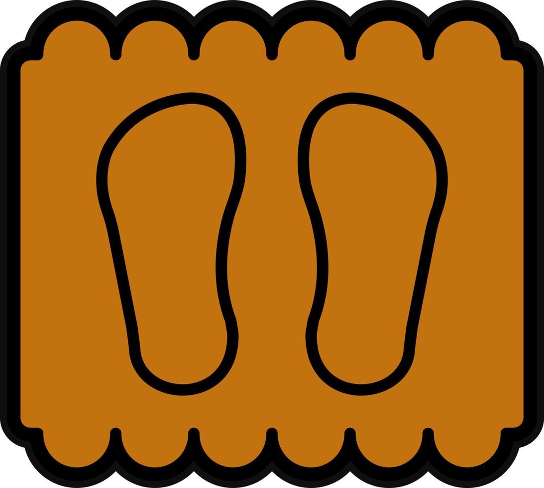 Door Mat Vector Icon Design