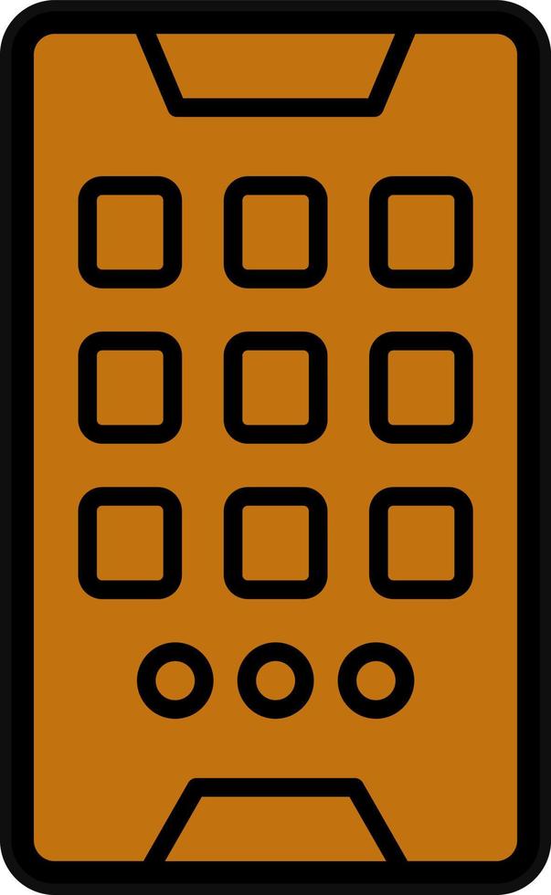 Mobile Apps Vector Icon Design