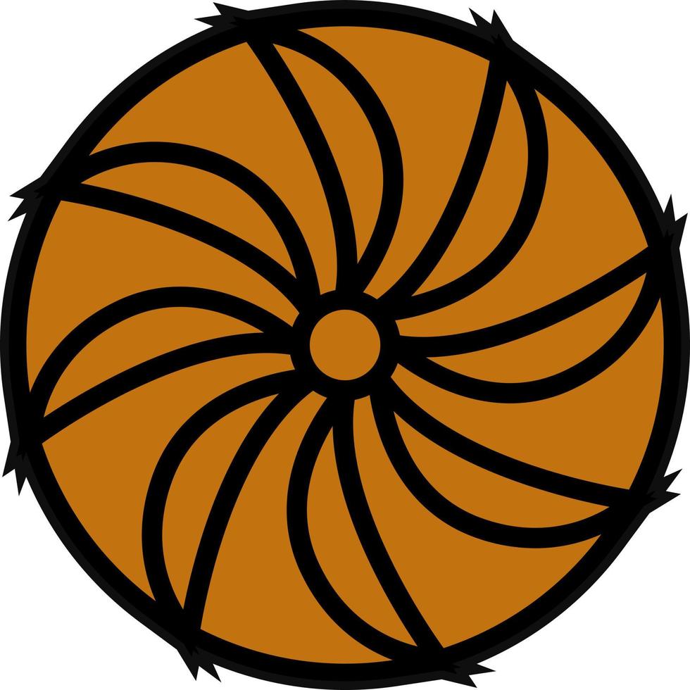 Plane Turbine Vector Icon Design