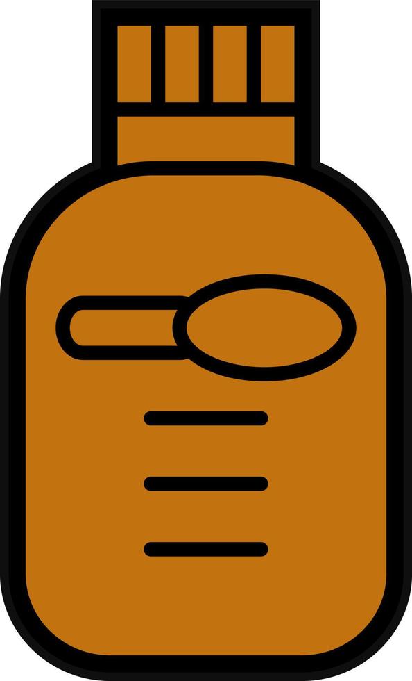 Syrup Vector Icon Design