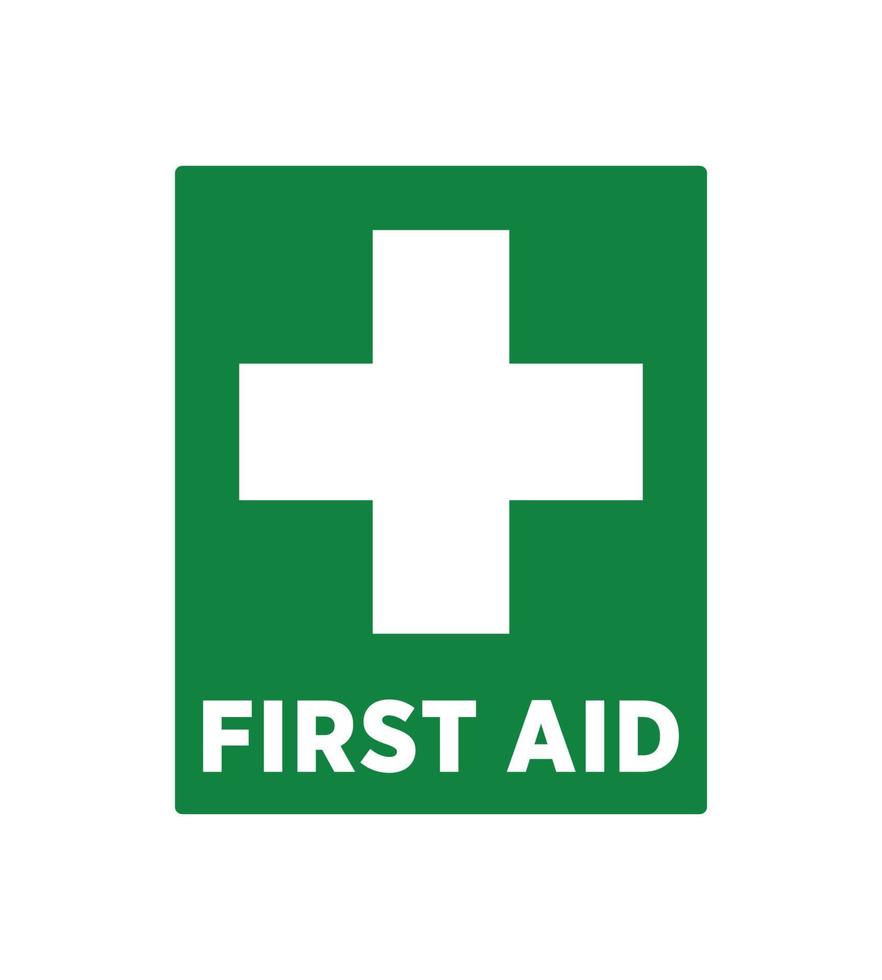 First aid icon symbol vector