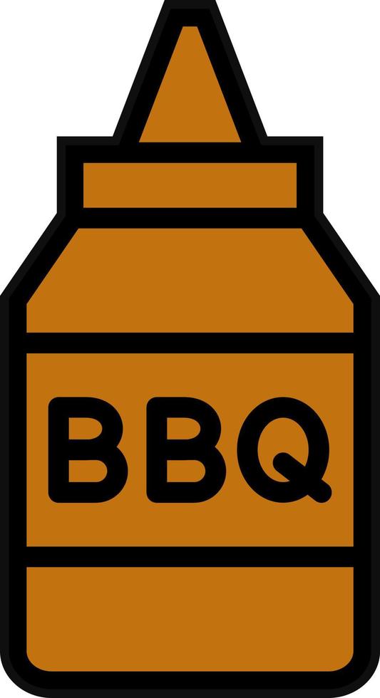 Bbq Sauce Vector Icon Design