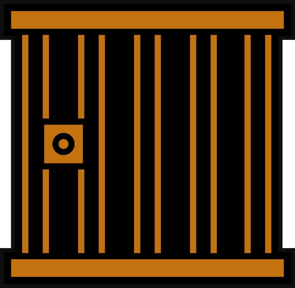 Jail Vector Icon Design