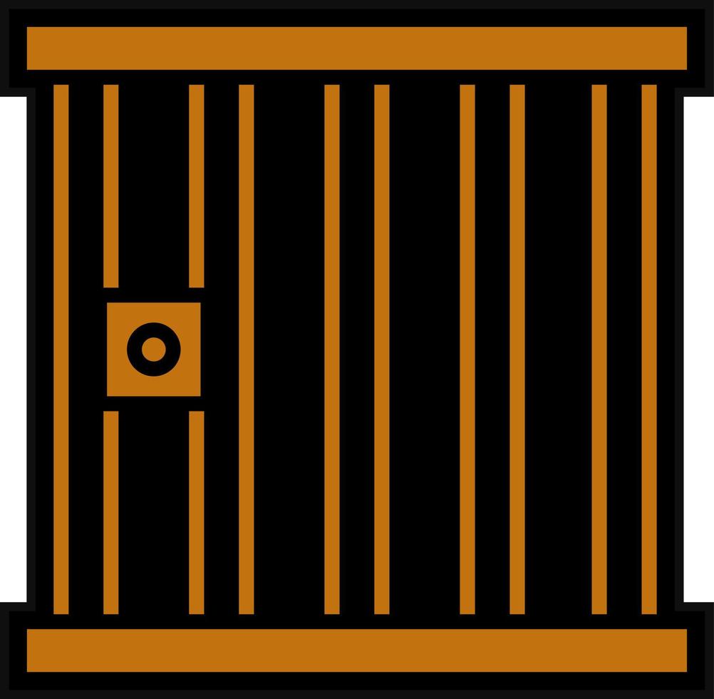 Jail Vector Icon Design