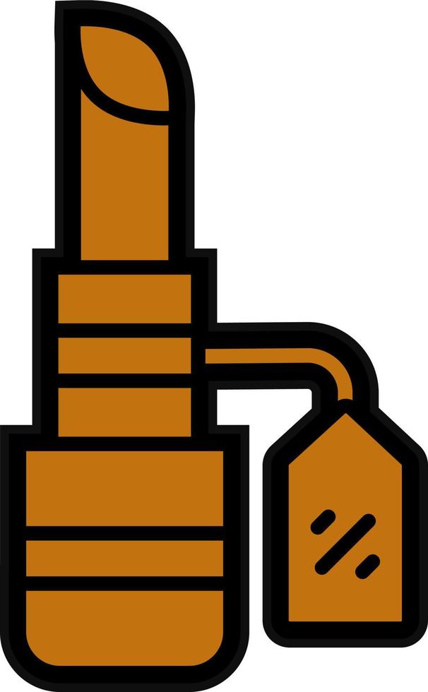 Lipstick Sale Vector Icon Design