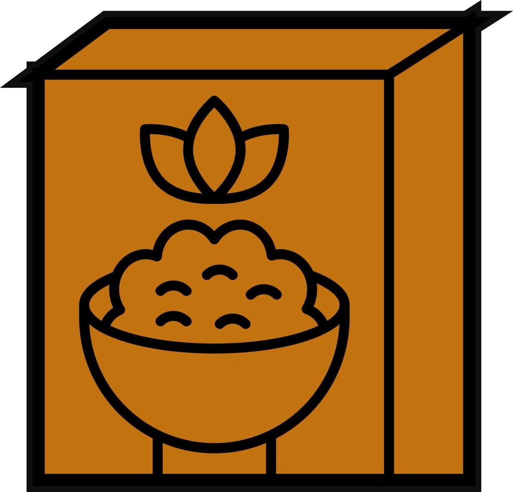 Cereal Vector Icon Design