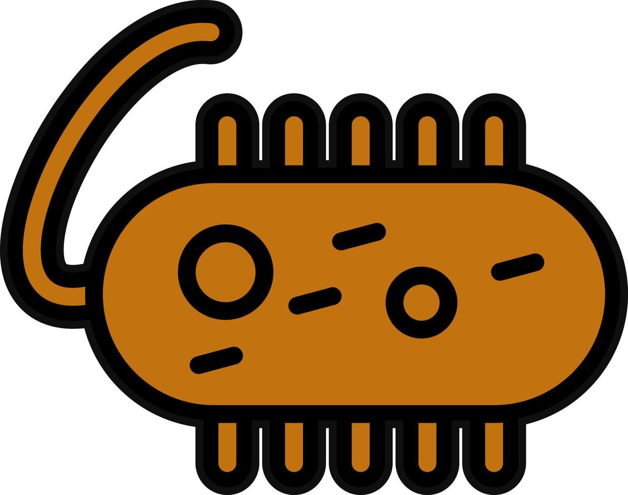 Bacteria Vector Icon Design