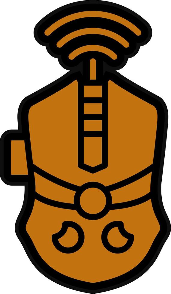 Wireless Mouse Vector Icon Design
