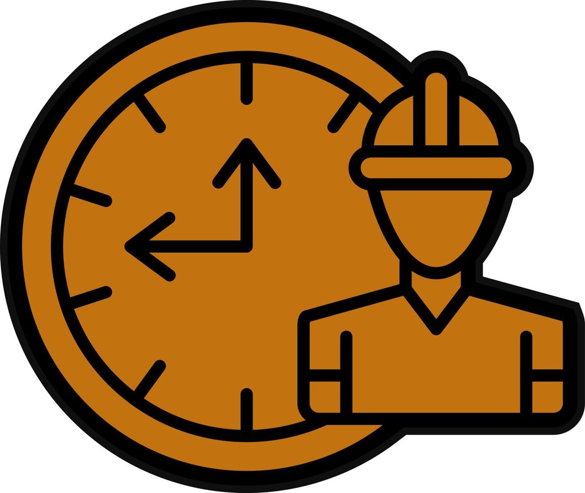 Working Hours Vector Icon Design