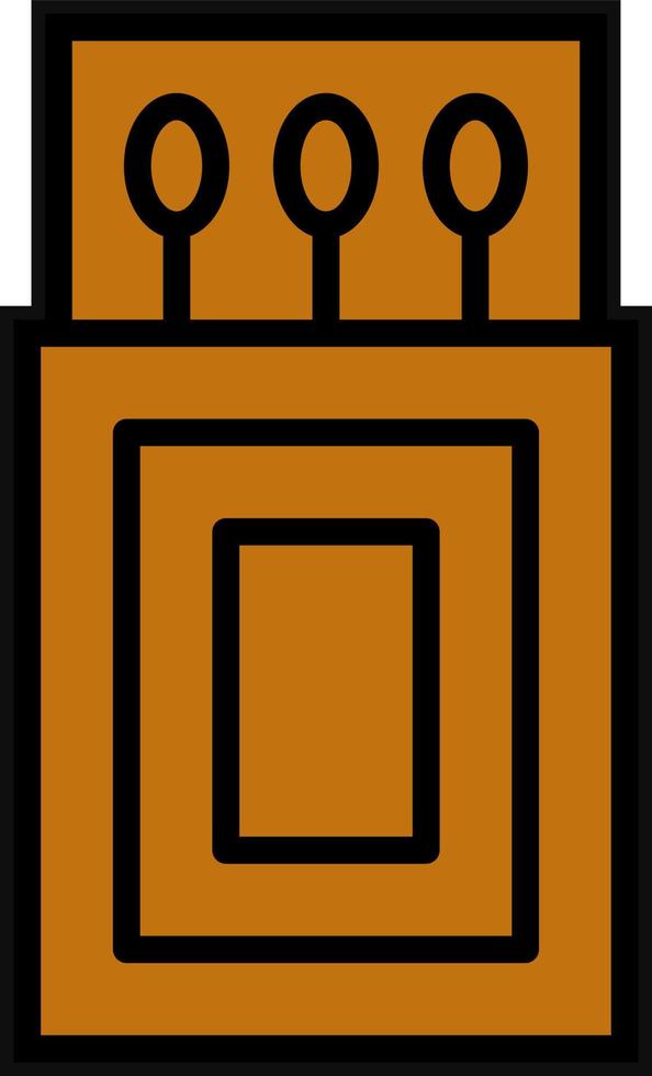 Matches Vector Icon Design