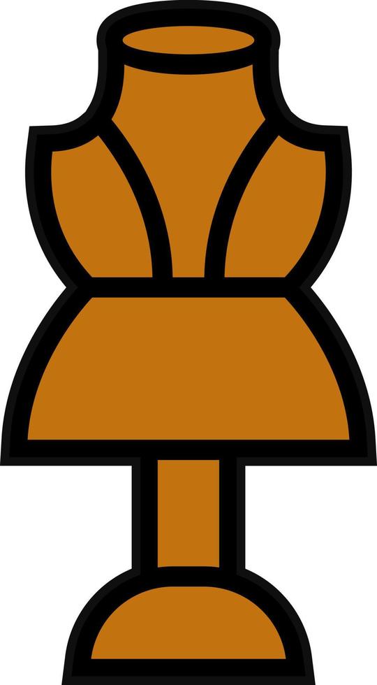 Mannequin Vector Icon Design