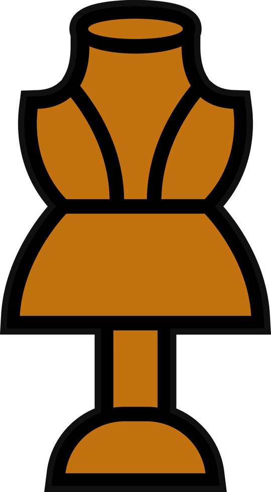 diseño de icono de vector de maniquí