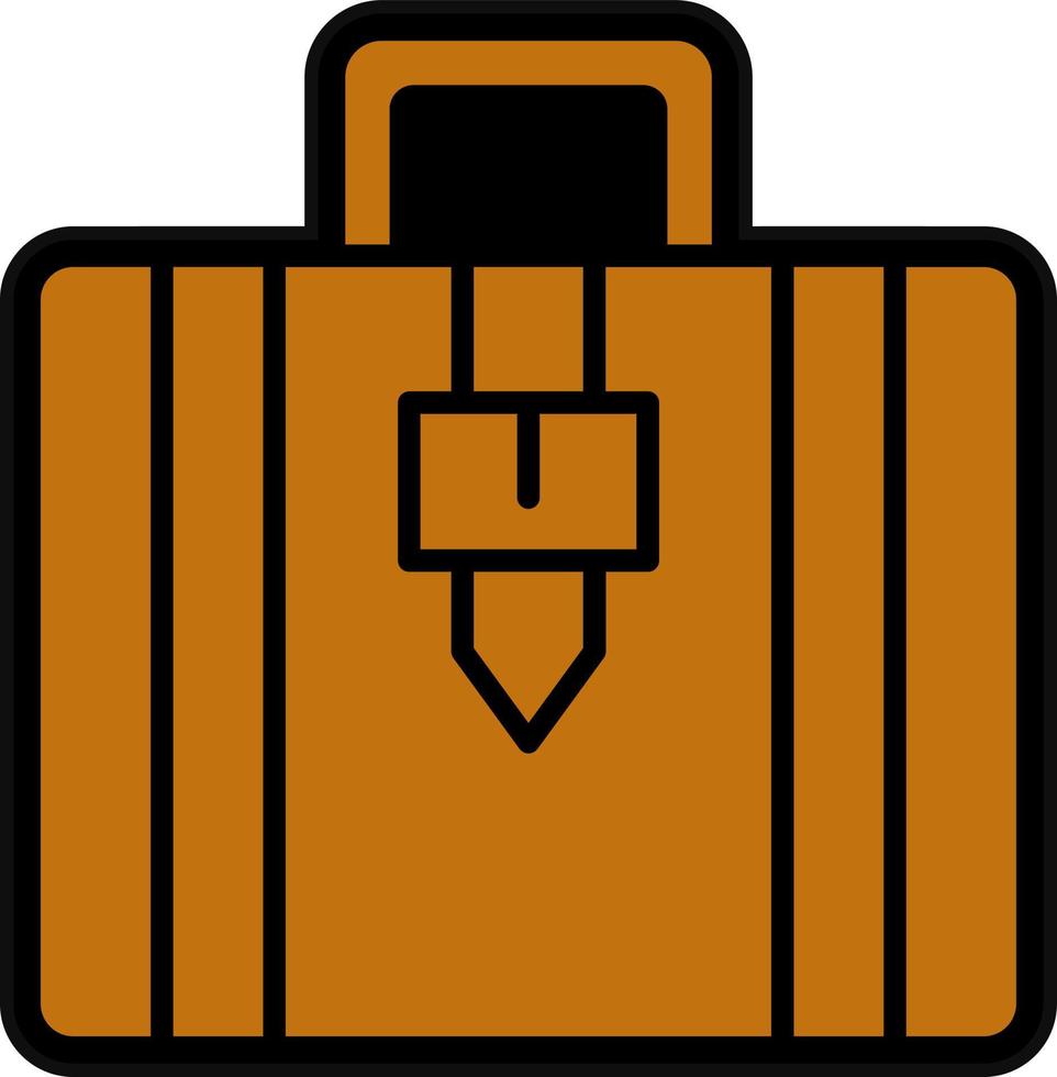 Suitcase Vector Icon Design