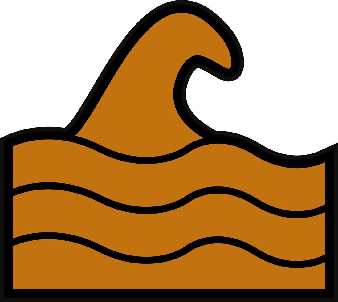 Wave Vector Icon Design