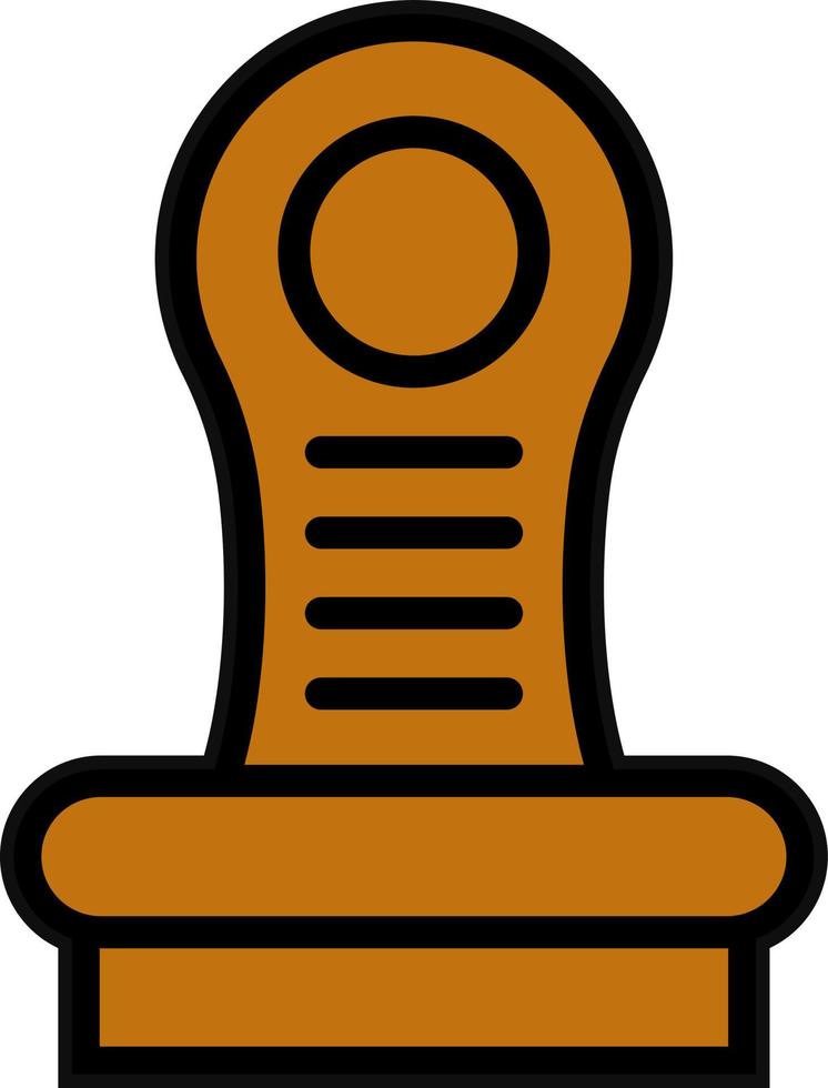 Stamp Vector Icon Design