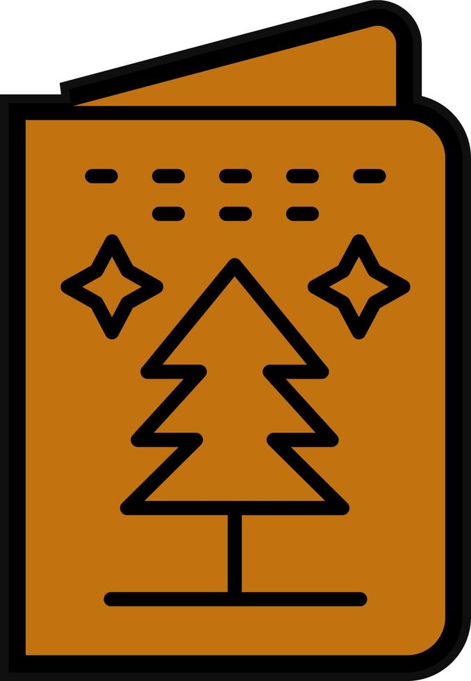 Navidad tarjeta vector icono diseño