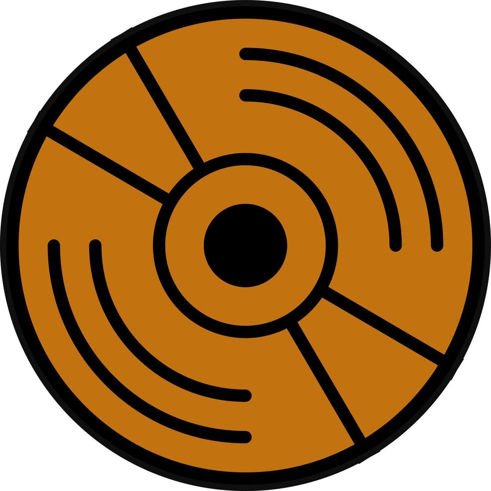 Compact Disc Vector Icon Design