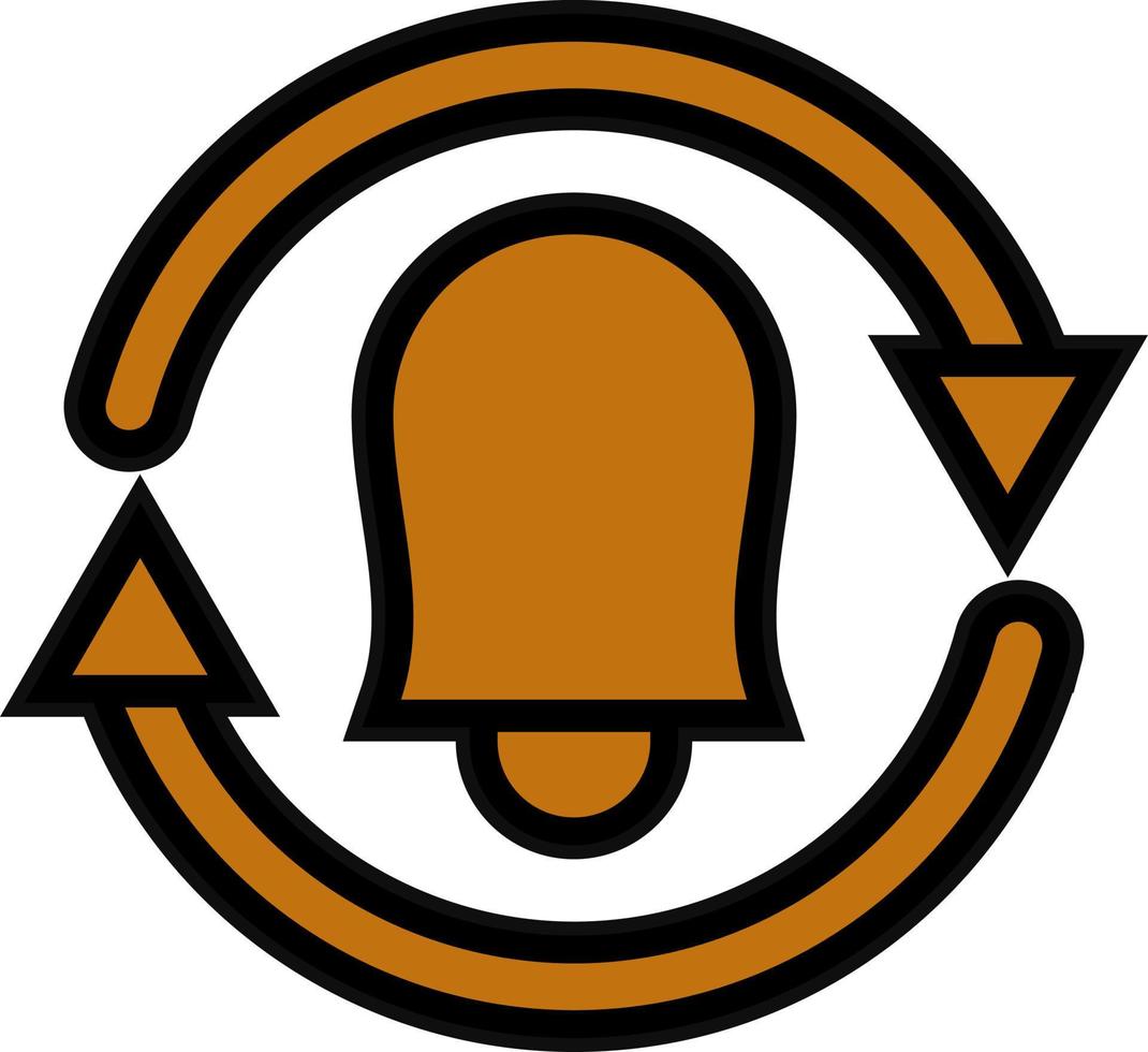 Alarm Repeat Vector Icon Design