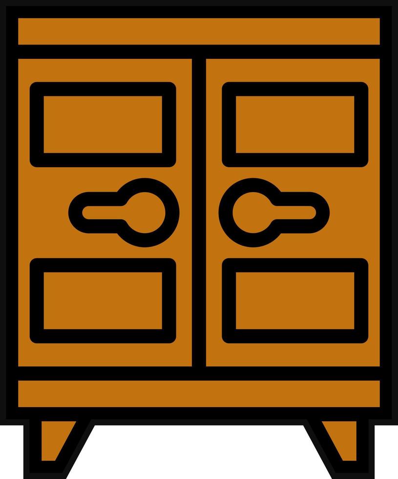 Locker Vector Icon Design