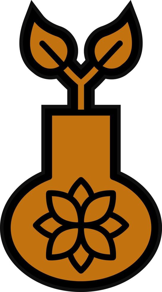 Vase Vector Icon Design