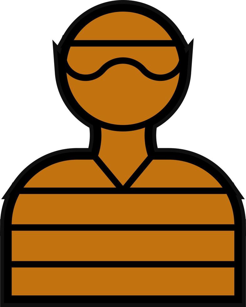 Criminal Vector Icon Design