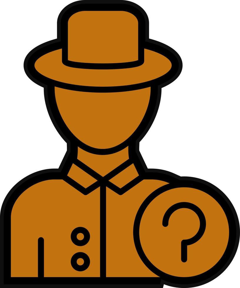 Outsider Vector Icon Design