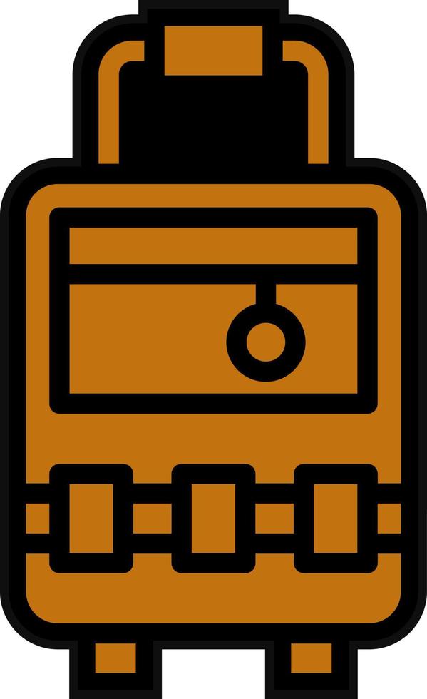 Luggage Vector Icon Design