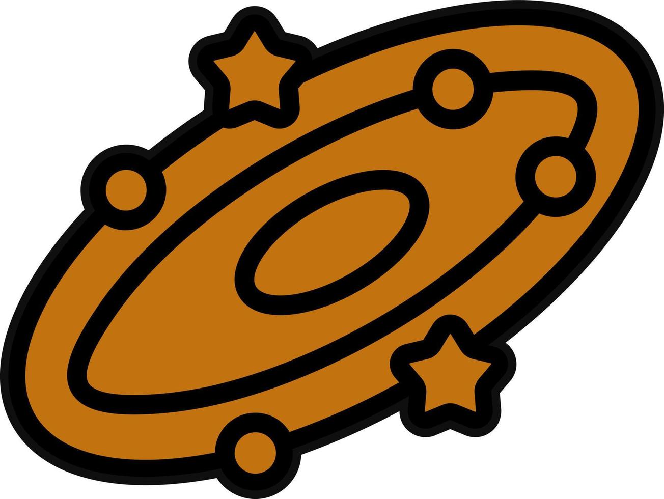 Galaxy Vector Icon Design