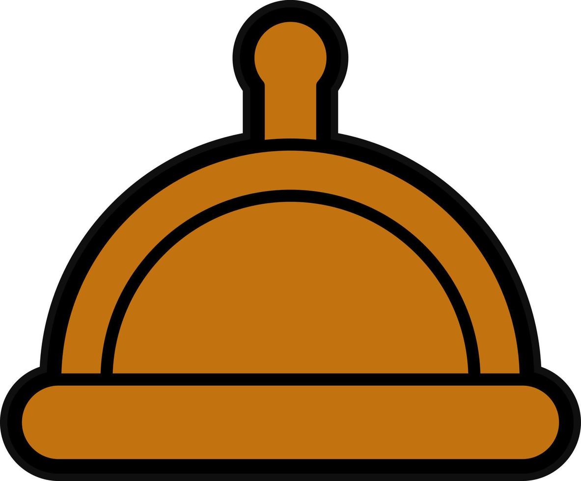 Food Tray Vector Icon Design