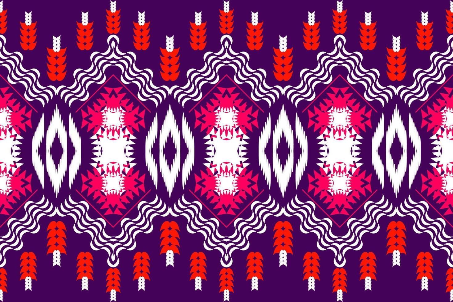 Geometric ethnic oriental traditional art pattern.Figure tribal embroidery style.Design for ethnic background,wallpaper,clothing,wrapping,fabric,element,sarong,vector illustration vector