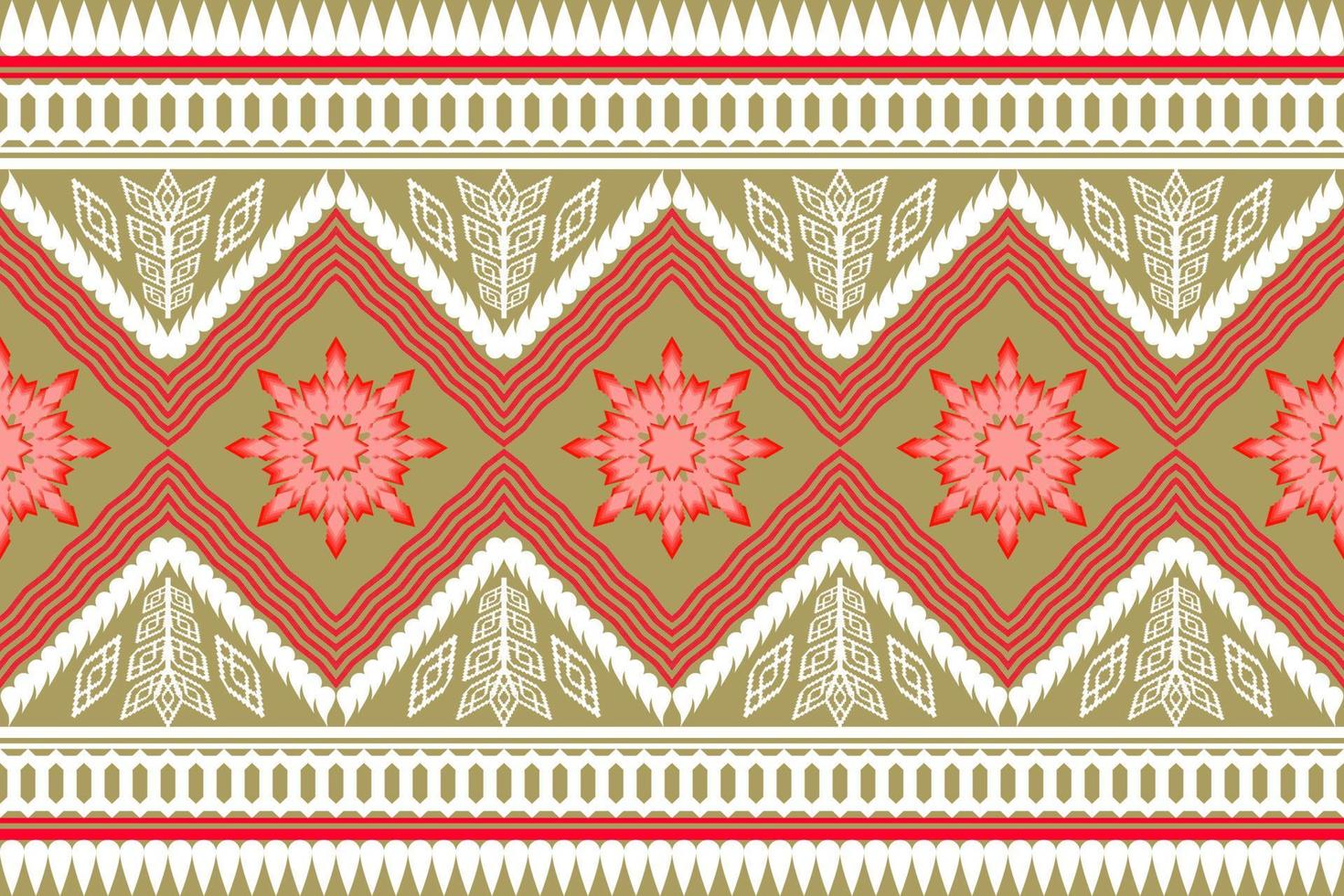 Geometric ethnic oriental traditional art pattern.Figure tribal embroidery style.Design for ethnic background,wallpaper,clothing,wrapping,fabric,element,sarong,vector illustration vector