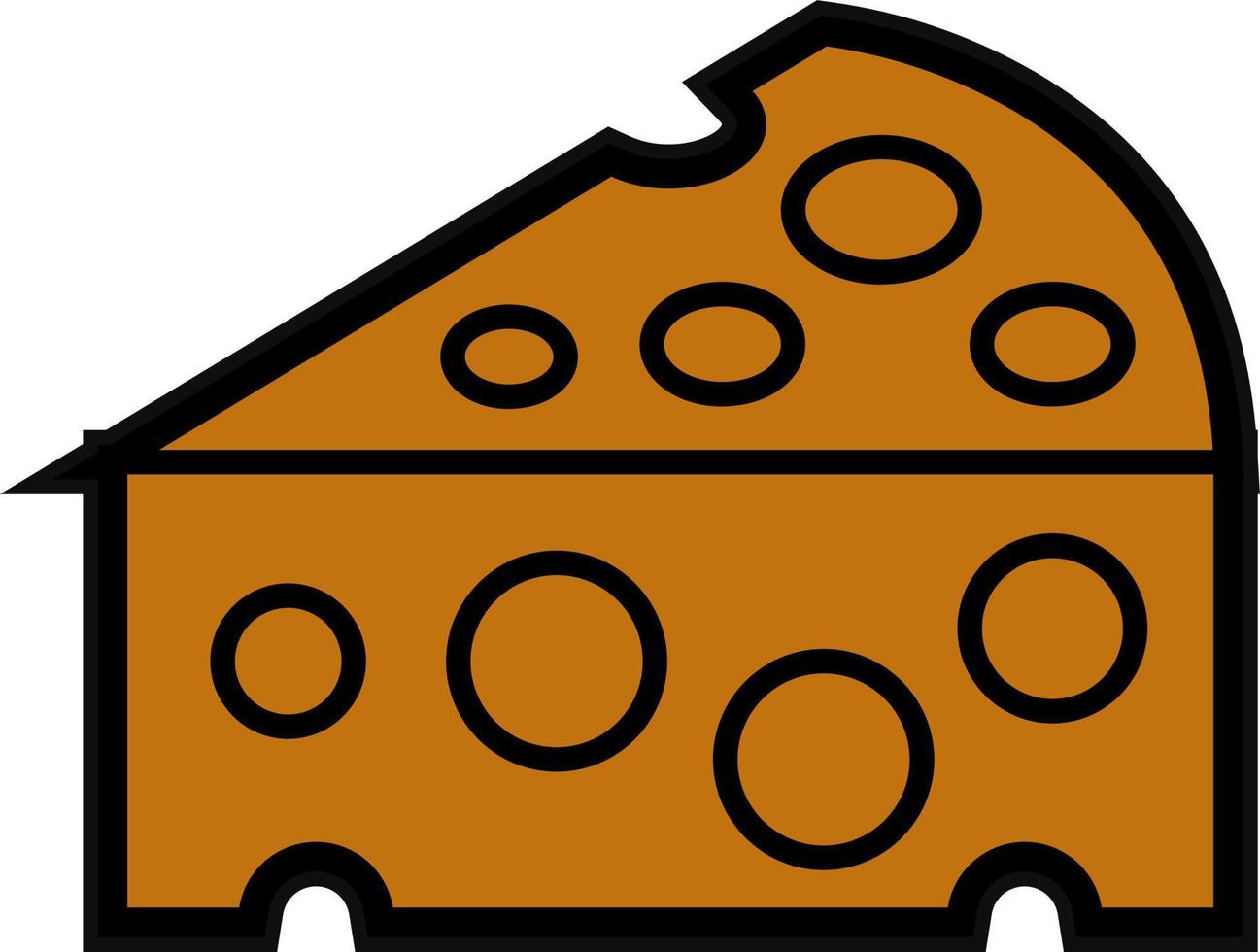 Cheese Vector Icon Design