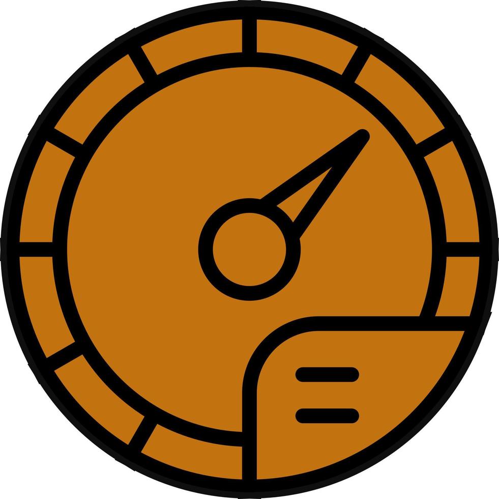 Speedometer Vector Icon Design