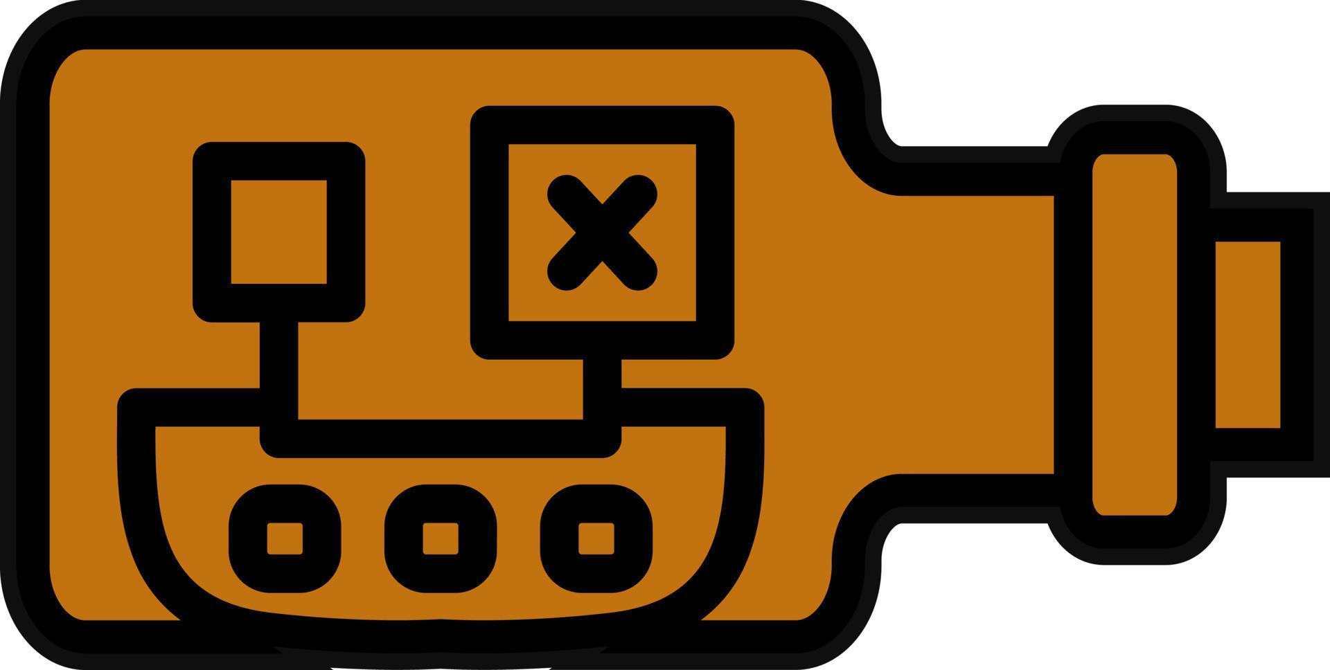 Ship Bottle Vector Icon Design