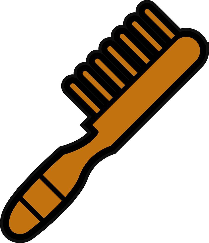 Cleaning Brush Vector Icon Design