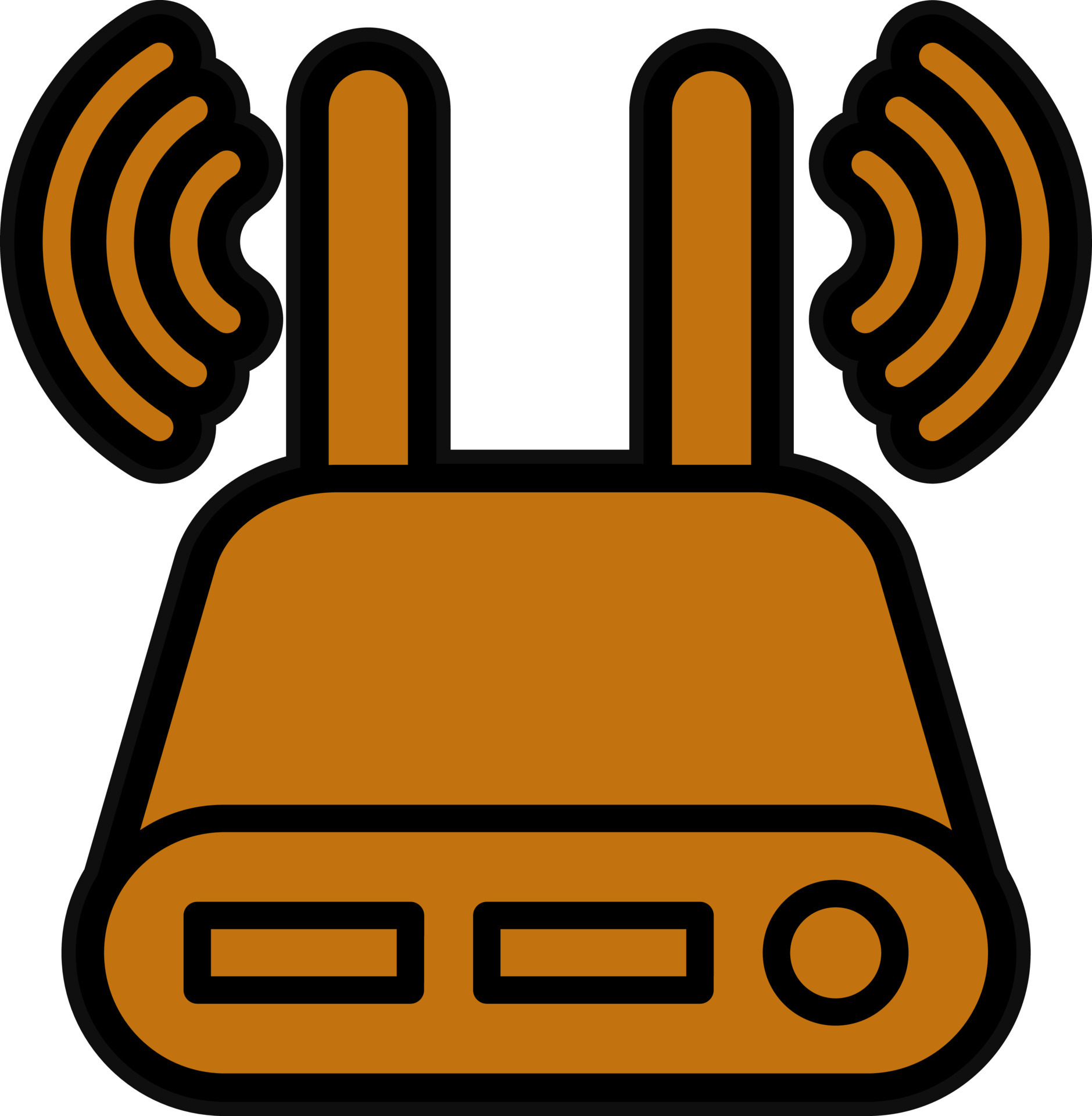 Modem Vector Icon Design 22931531 Vector Art at Vecteezy