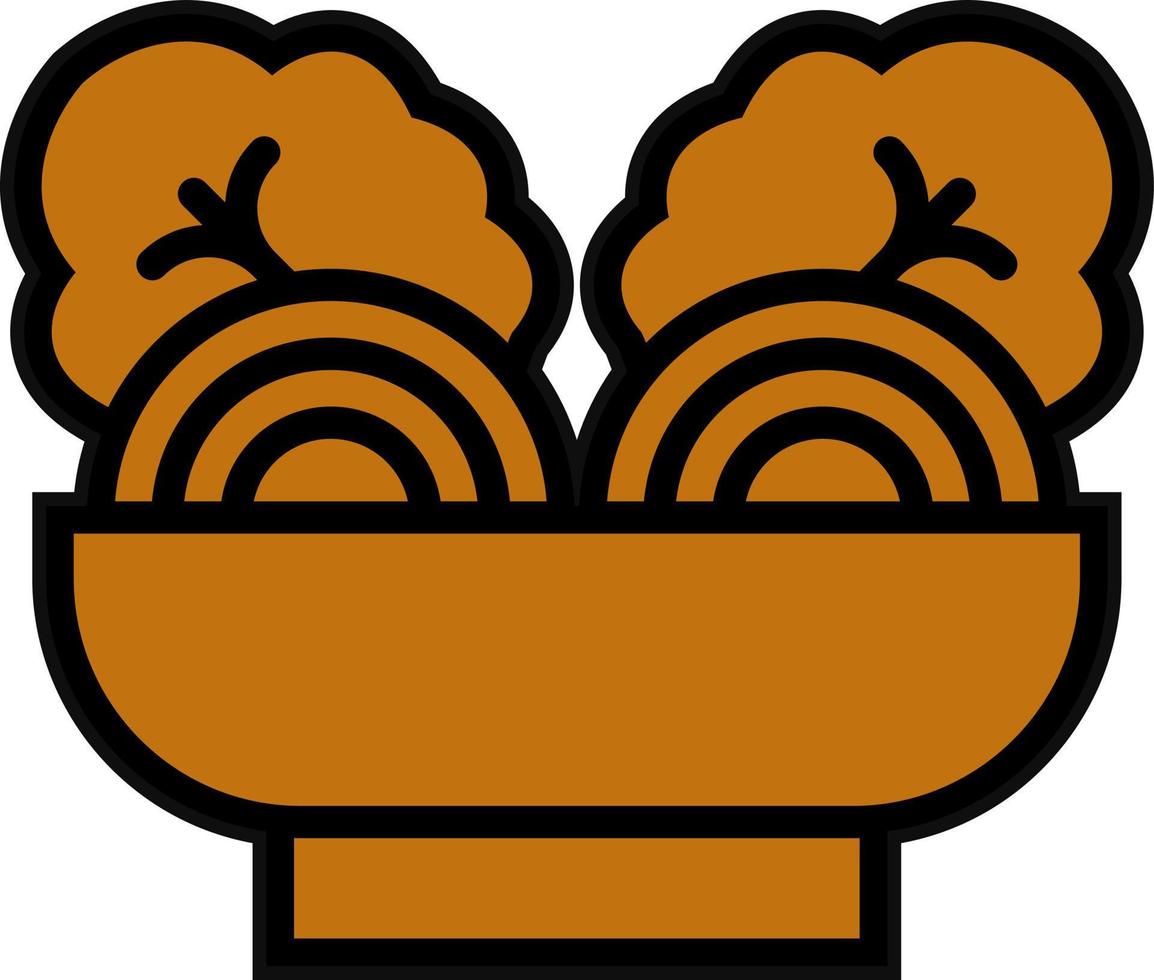 Pasta Vector Icon Design