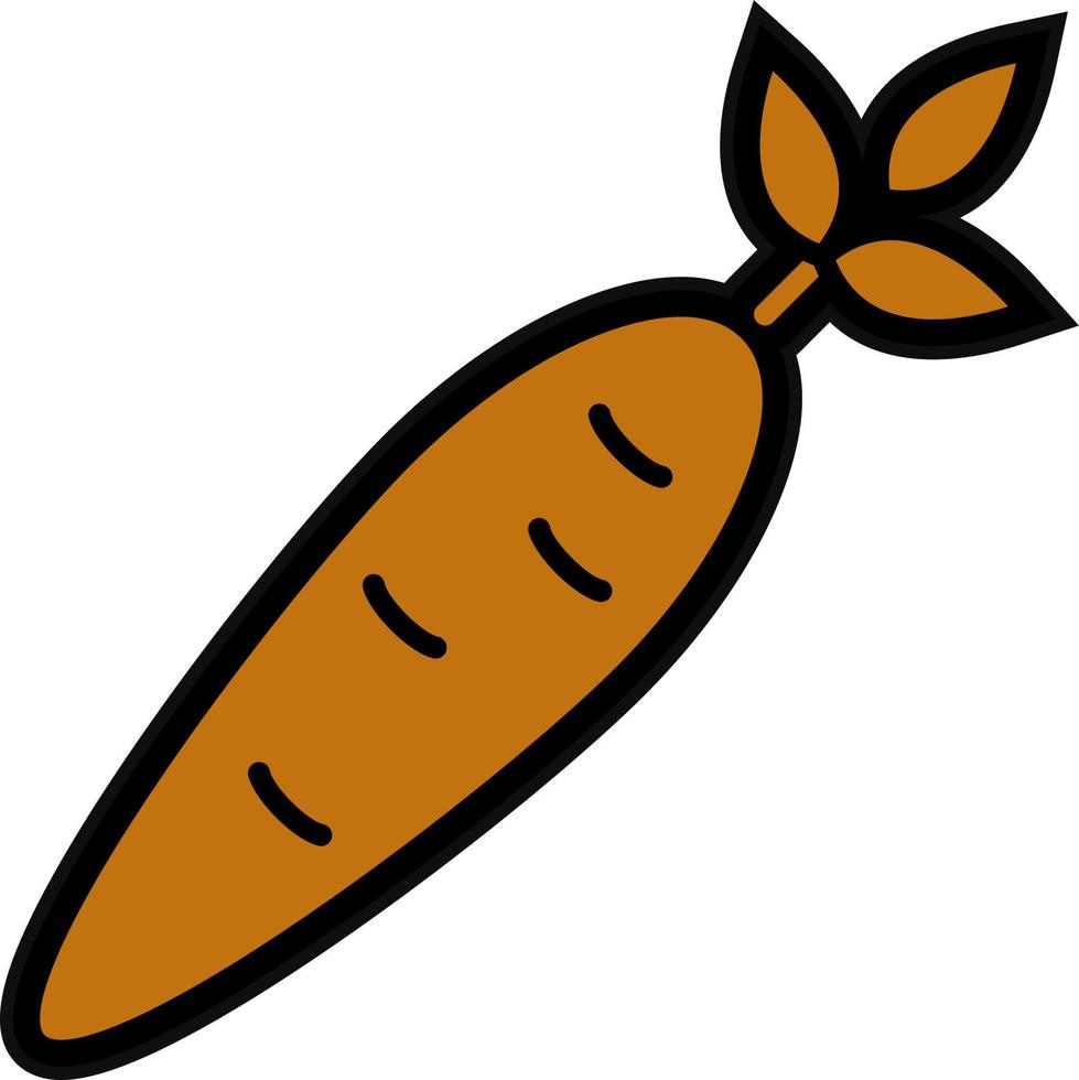 Carrots Vector Icon Design