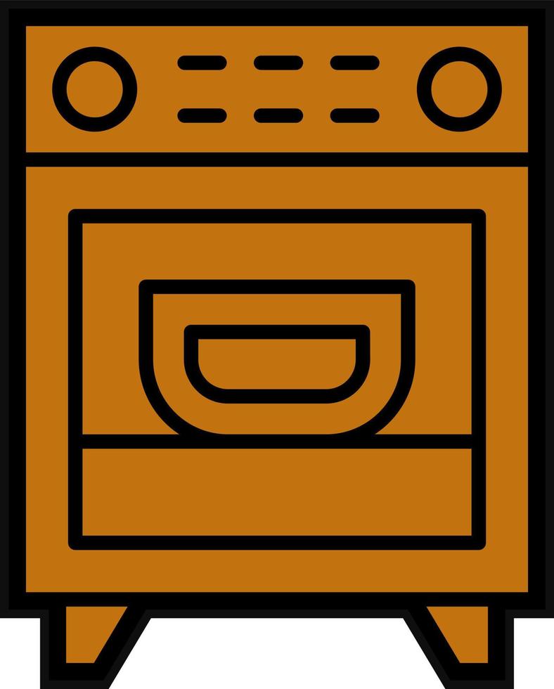 Oven Vector Icon Design